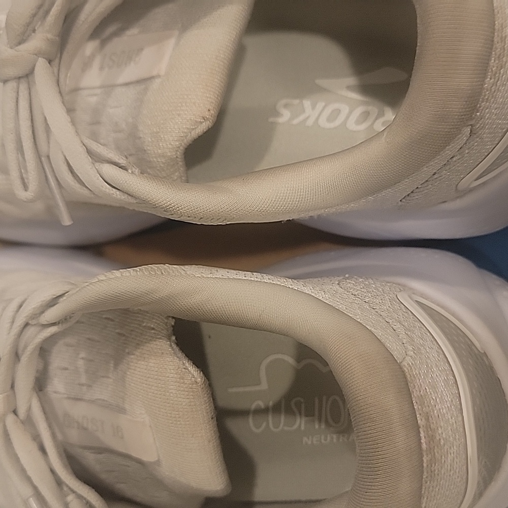 Brooks Light Beige Athletic Sneakers - Picture 9 of 10